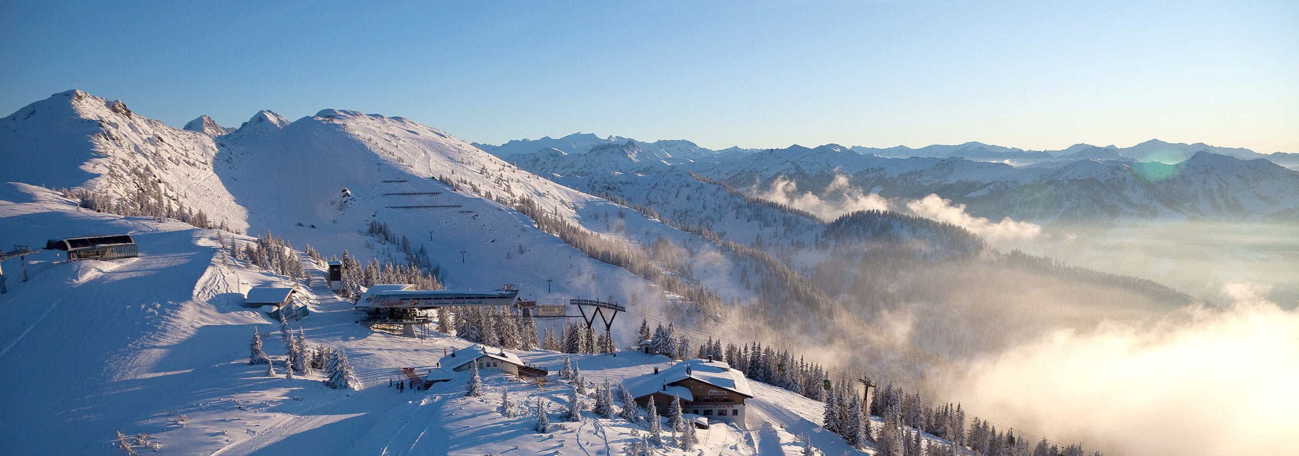 Bergstation Flying Mozart © Wagrain Kleinarl Tourismus