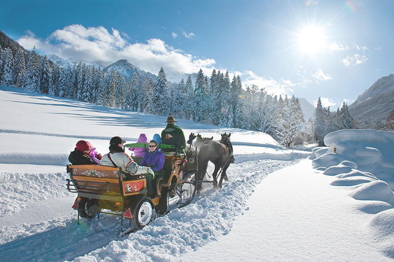 Pferdeschlitten © Wagrain Kleinarl Tourismus